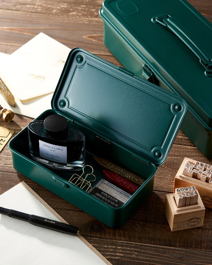 Toyo Steel | Trunk shape toolbox | T190 | Antique Green