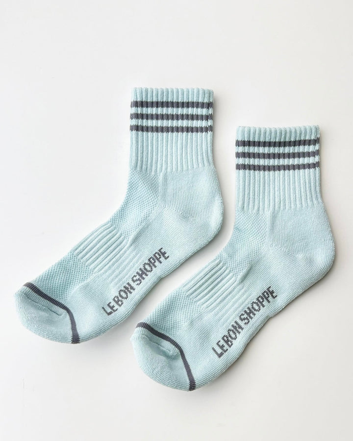 Le Bon Shoppe | Girlfriend Socks | Ice Water