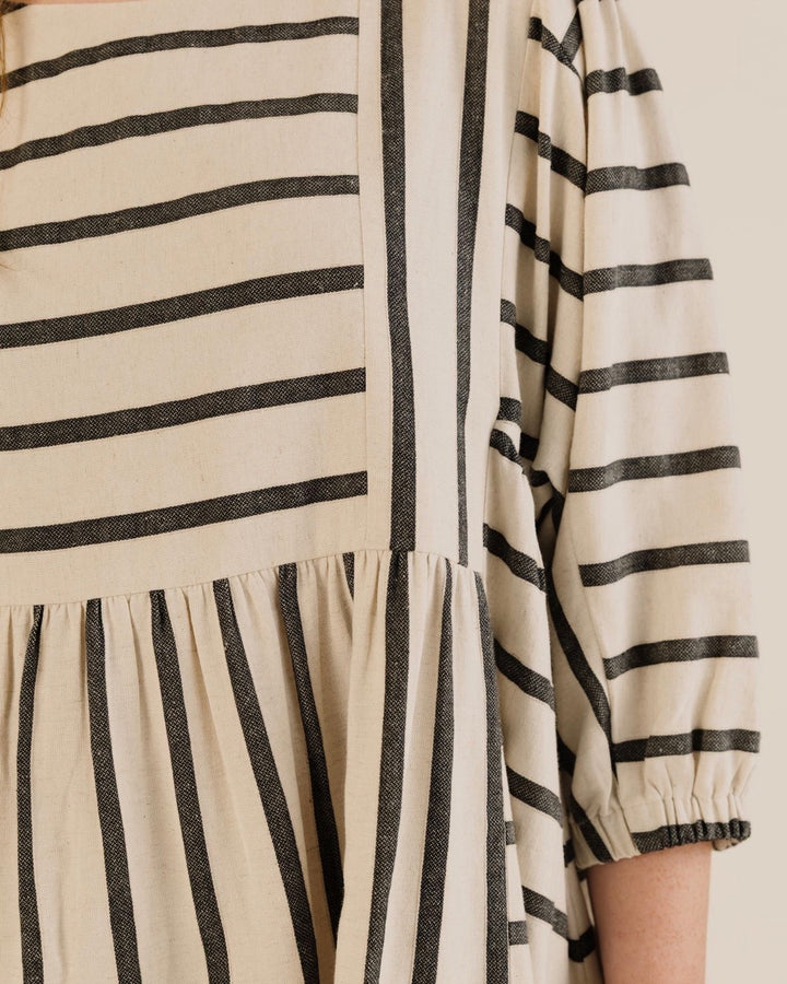 Sideline | Betsy Dress | Milk Stripe