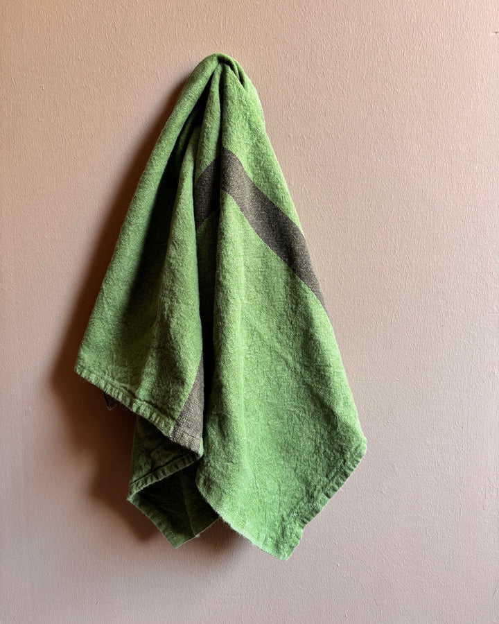 Charvet Editions | French Linen tea towel | Striped Prairie