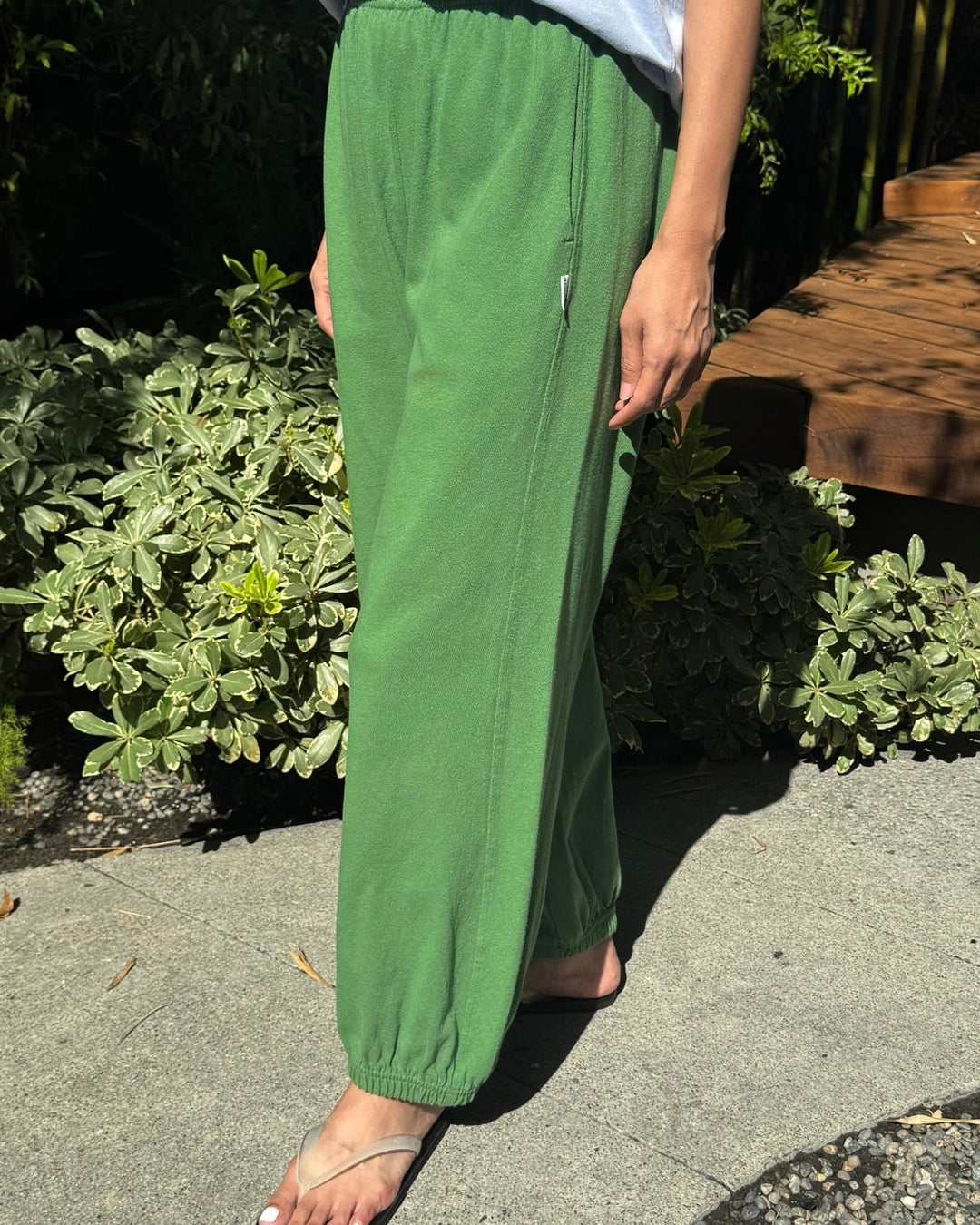 Le Bon Shoppe | Balloon pants | Asparagus