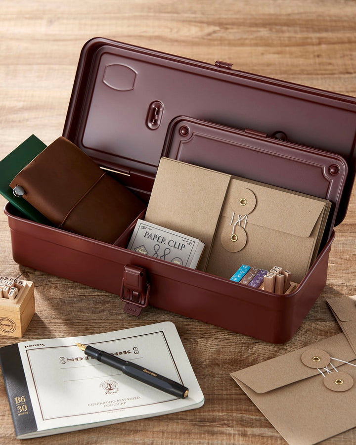 Toyo Steel | Trunk Shape Tool box | T 320 | Antique Brown