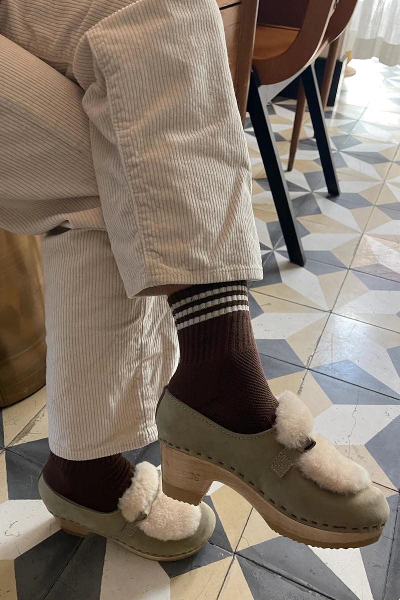 Le Bon Shoppe | Girlfriend Socks | Mahogany